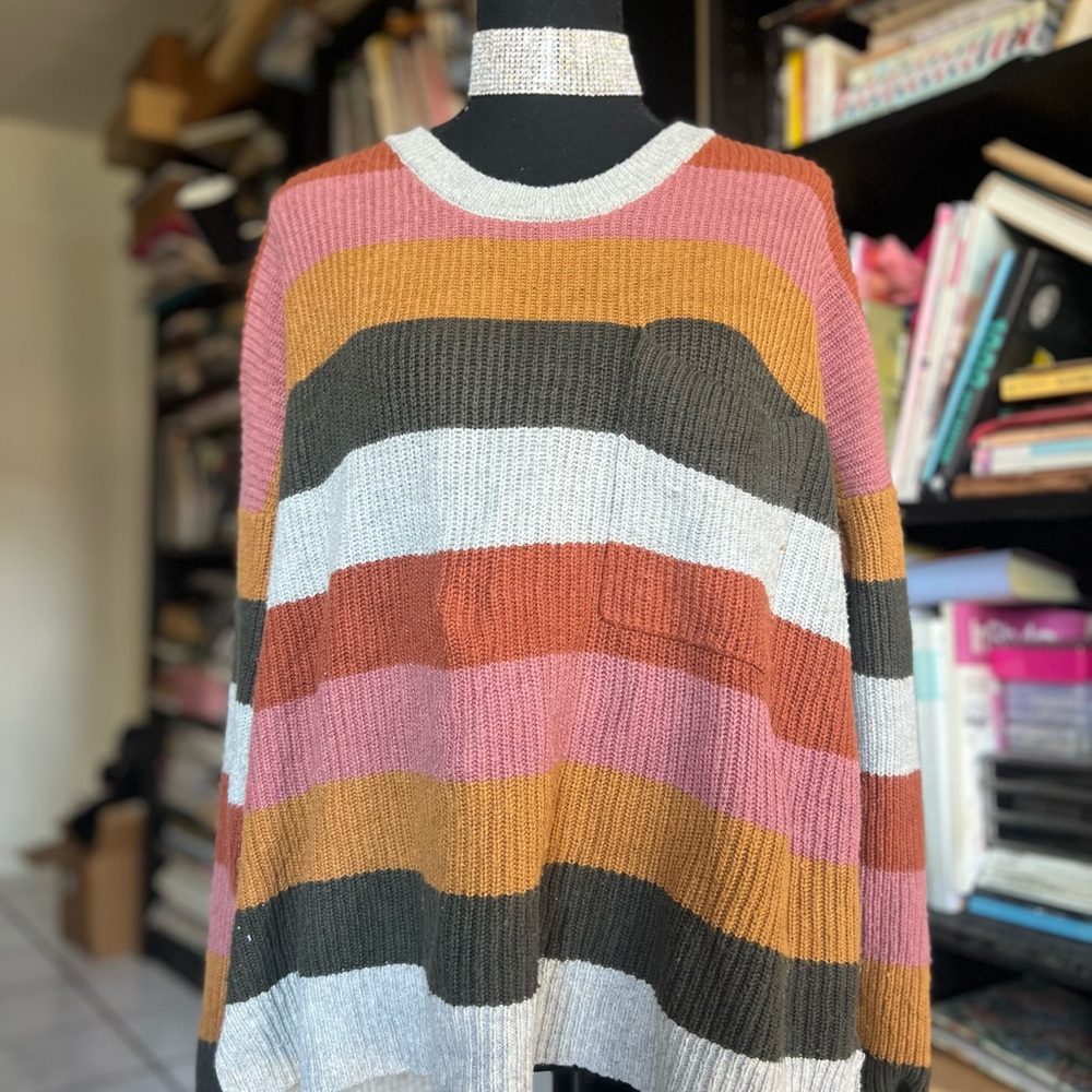 Striped Multicolor Women's Sweater